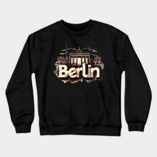 Berlin Travel Vintage Crewneck Sweatshirt